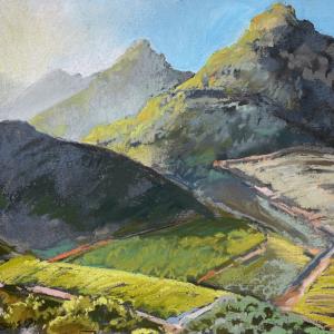 Kasteelberg from the Pass